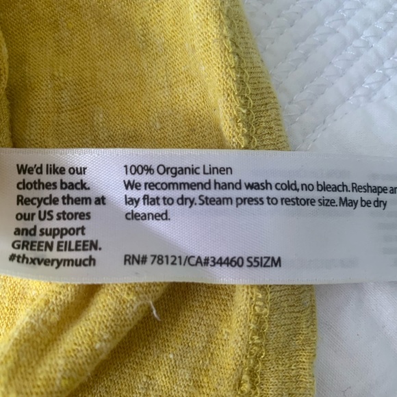 Eileen Fisher Crew Neck Top: - Picture 3 of 3